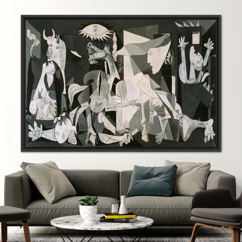 Print on Canvas, Framed Print without Mat, Black, 40 cm H x 60 cm W