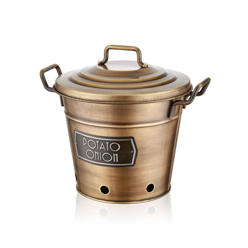 Amritpal Food Storage Container, Gold