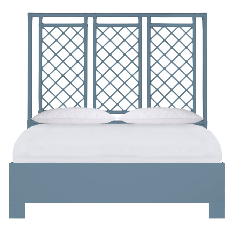 Low Profile Standard Bed, Queen, Regatta Blue