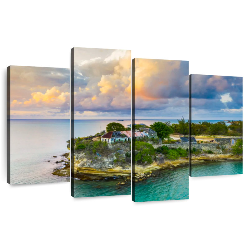 Nicci Fort James Aerial View, 42" H x 68" W
