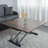 Extendable Metal Base Dining Table