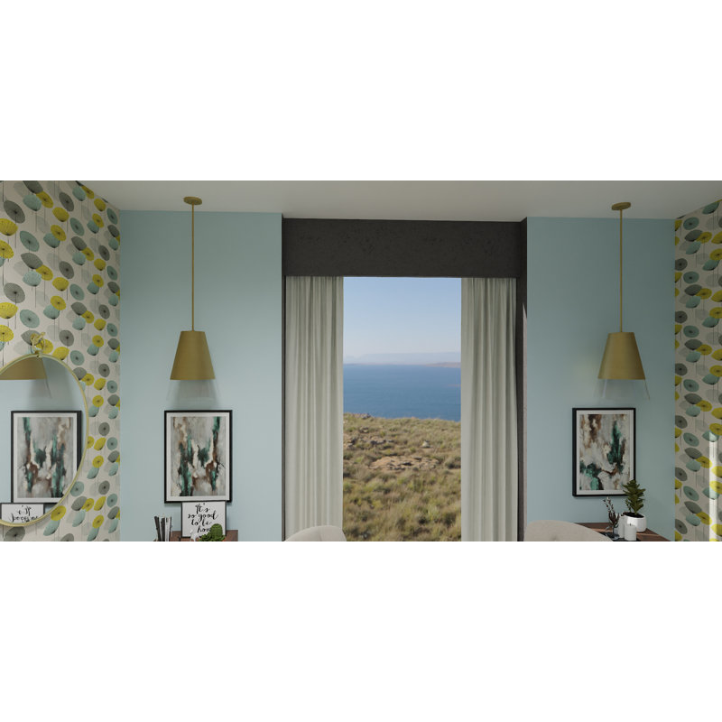 Crowne 1 - Light Cone Pendant, Brushed Gold