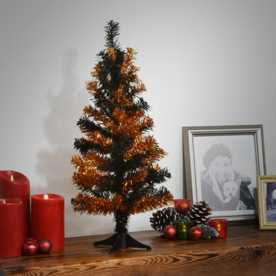 Halloween Tinsel Tree