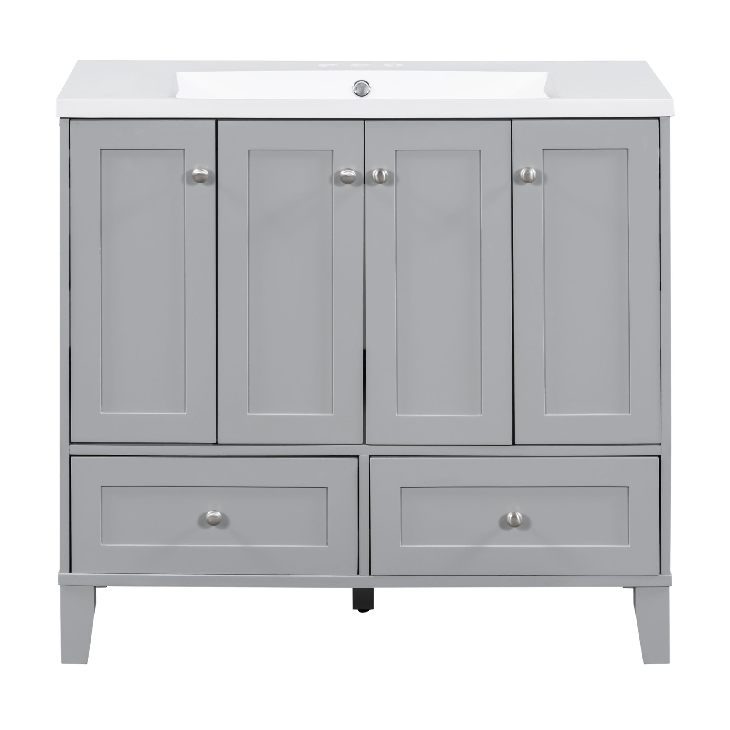 Winston Porter Markian 36'' Single Bathroom Vanity with Top | Wayfair