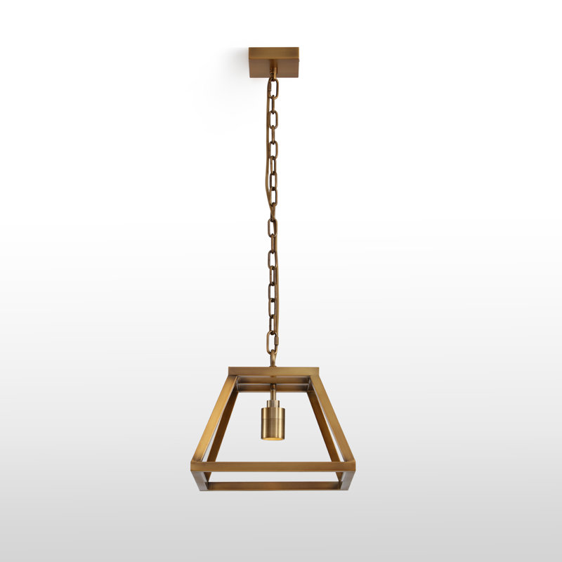 1 - Light LED Caged Pendant
