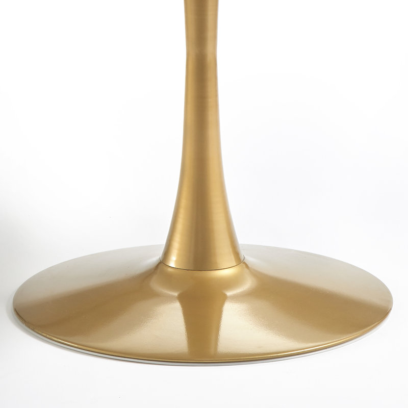 Jmya Round Metal Base Dining Table