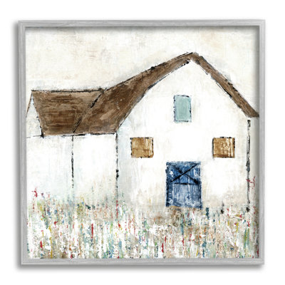 Peinture à cadre flottant sur fond blanc
