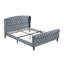 Cadre de lit plateforme Mid-Century-395164000