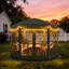 Tente escamotable avec moustiquaire, pavillon de jardin à 6 côtés instantanés, 6 panneaux d'intimité amovibles-131562849-131562851