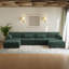 Canapé modulaire en velours côtelé Maelina -107665273-107665274