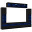 TV Wall Cabinet Set 6 Pcs 30.5 X 30 X 102 Cm-1170831828