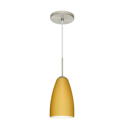 Luminaire suspendu en forme de cloche à 1 lumière Delorme