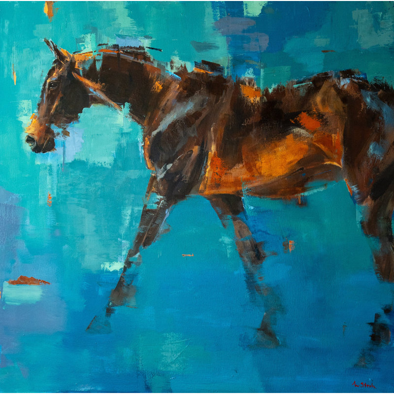 Aquamarine | Print, 36" H x 36" W, No Frame