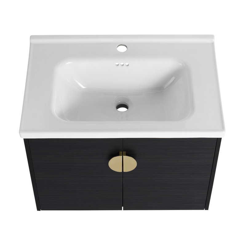 Base de meuble-lavabo simple mural 39,8 po seulement