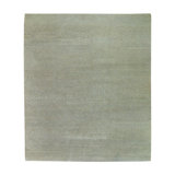Aurora Area Rug in Green/Silver
