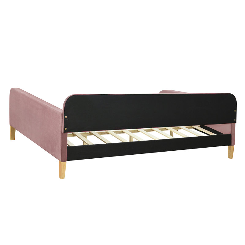 Upholstered Daybed with 4 Support Legs