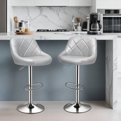 Counter Height Bar Stools Height Adjustable Swivel Bartools Kitchen Counter Stools Dining Chairs