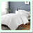 UltraSoft Cotton Comforter - Twin Size AllSeason Duvet Insert - GRS Microfiber Quilted Bed Comforter - Medium Warmth - White - 68x90
