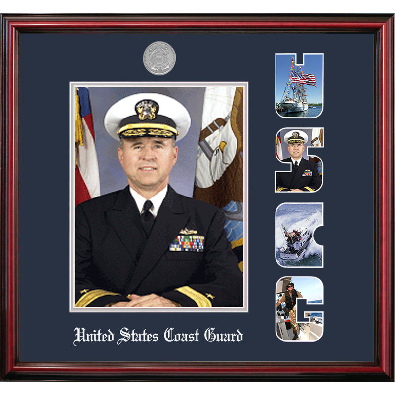 Coast Guard Portrait Petite Picture Frame