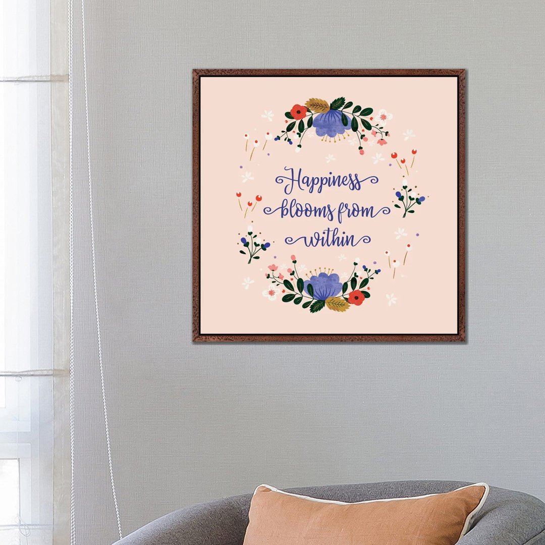 Happiness Blooms From Within