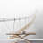Fuzzy Man Walking on Hanging Bridge Vanishing in Fog Self-Adhesive Large Wallpaper-93997084