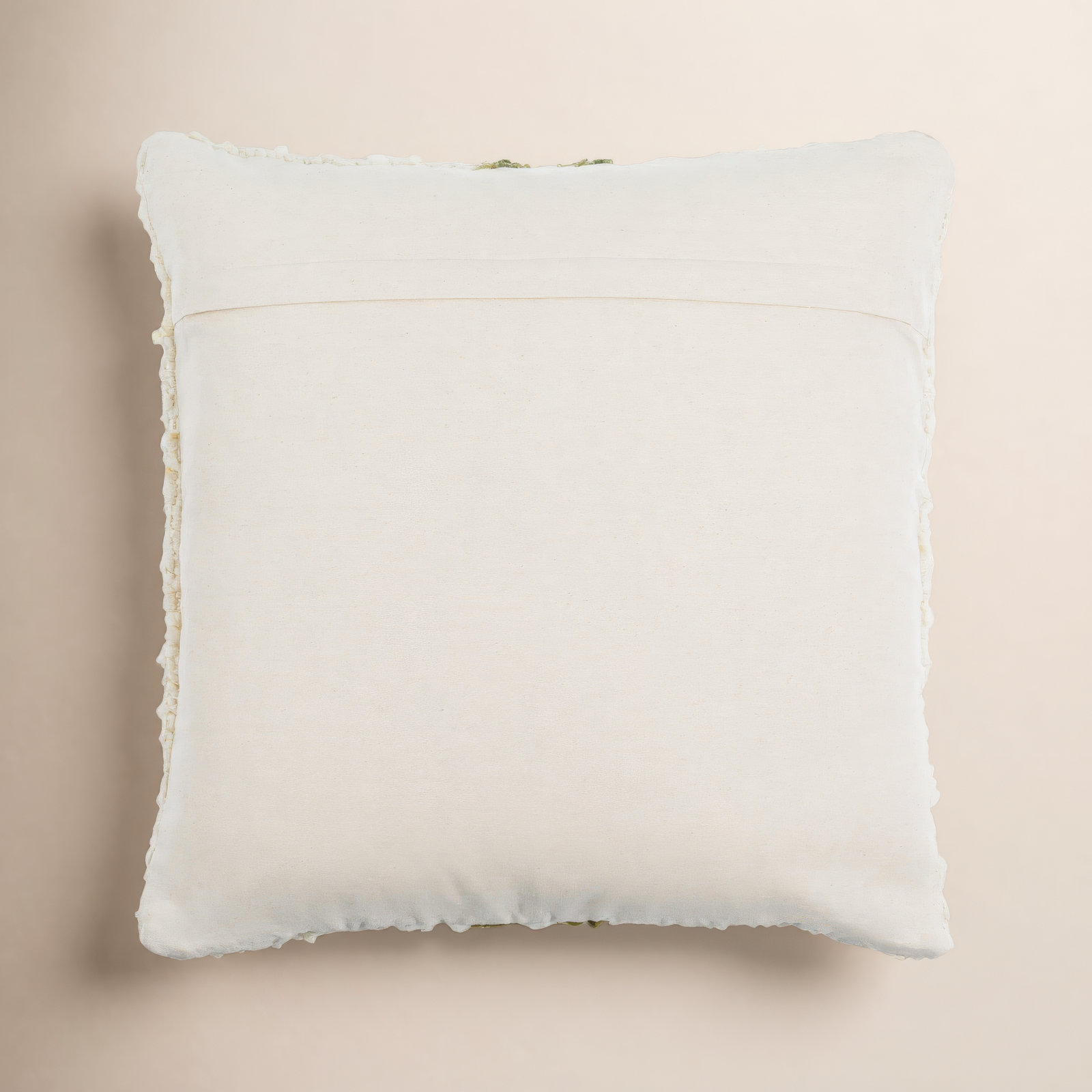 Alivia Striped Throw Pillow, 18" x 18", Pillow Cover Only - No Insert, Olive Green