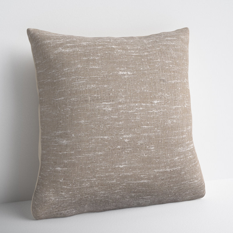Kevin Throw Pillow, 18" H x 18" W, Down