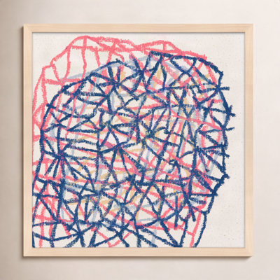 Drewes "Pink Tangle" Print by Stephanie Dennis
