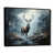 Black Floater Framed