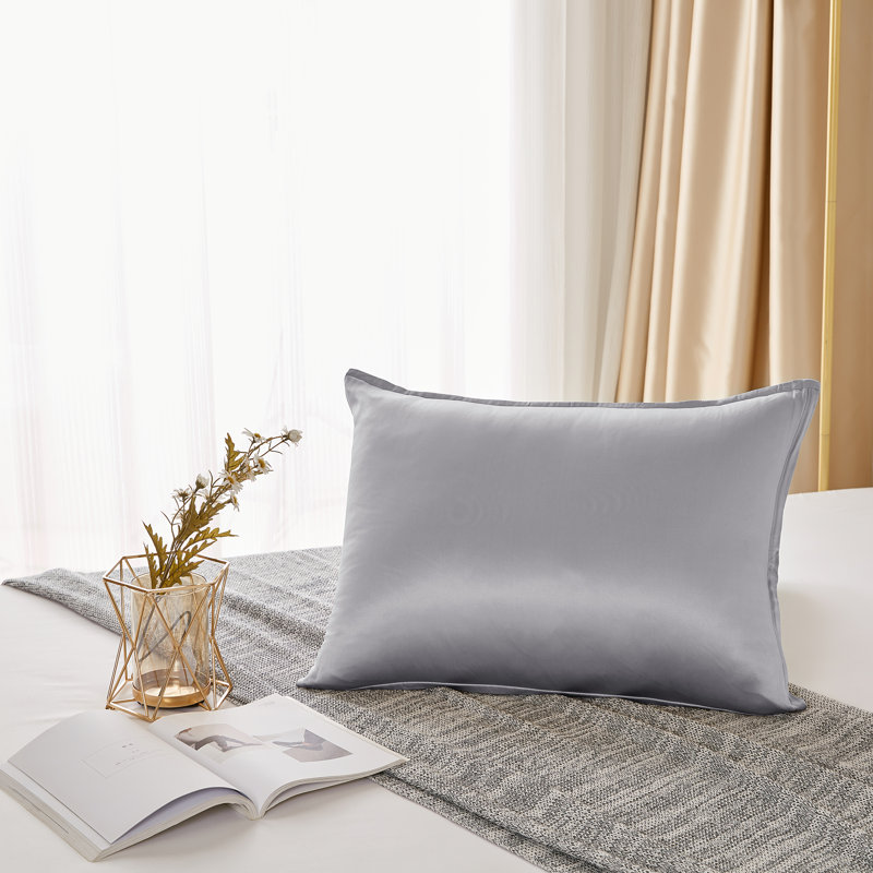 Satin Pillowcase, Silver
