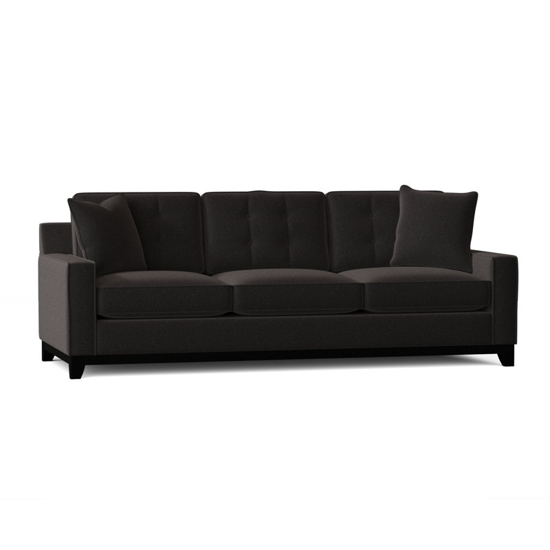 Carollton Upholstered 93'' Sofa, Vibe Nocturnal Chenille