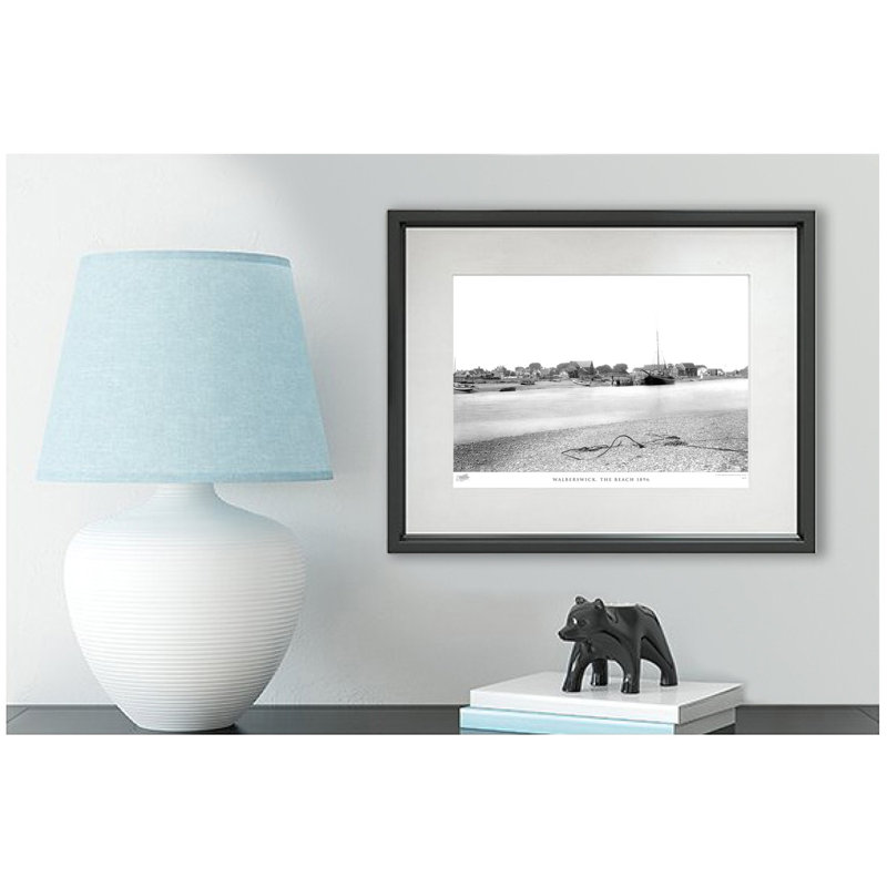 Walberswick, The Beach 1896 by Francis Frith - Single Picture Frame Print, 28cm H x 36cm W x 2.3cm D