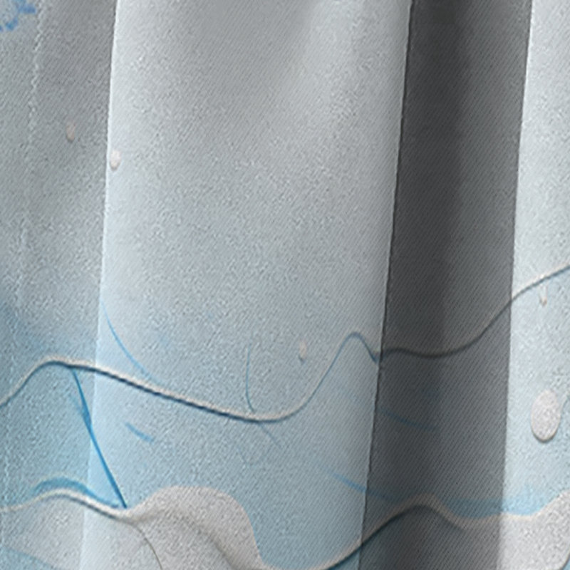 Strathmore - Shapes Curtain - Blackout Abstract Curtain - 1 Panels, 52" W x 84" L