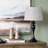 Set Of 2 25.5" Steel Table Lamp W/ Linen Shade-16647228-16647219