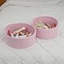 Petit panier, ensemble de 3 petits paniers tissés, paniers en corde de coton pour l'organisation, mini-petits paniers mignons pour chambre de bébé, panier de rangement décoratif rond Boho-1984311713