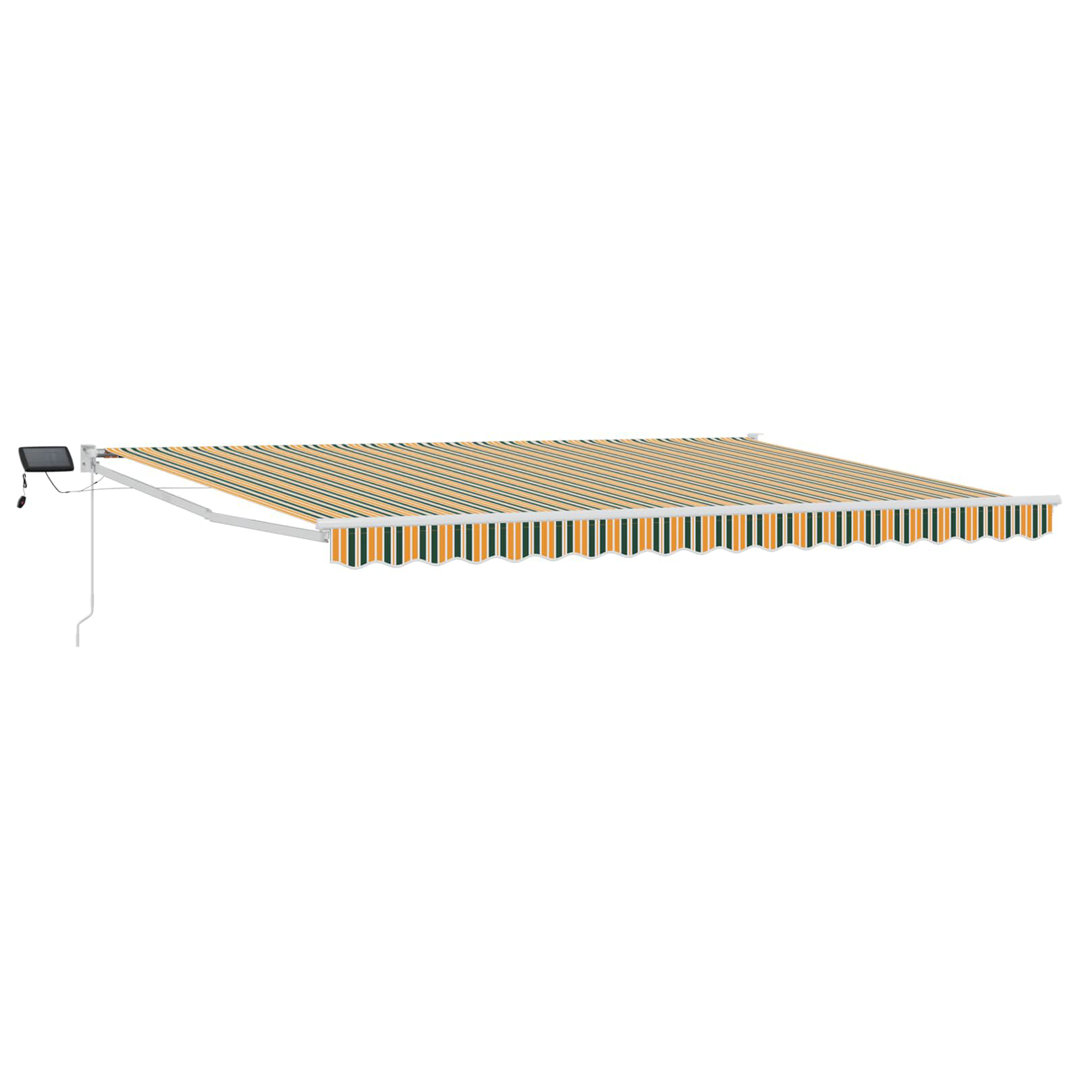 VidaXL Polyester Cover Retractable Patio Awning