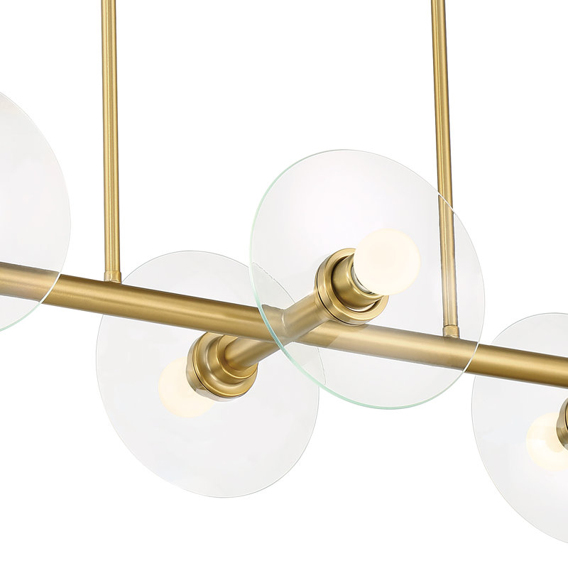 Luminaire suspendu géométrique à 6 lumières Sorento