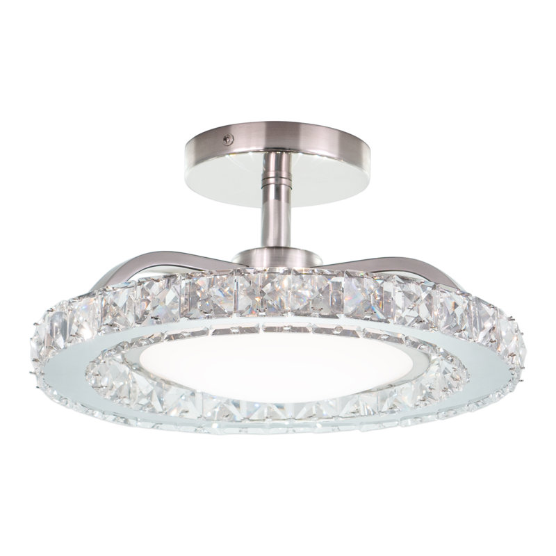 Jetsen Acrylic LED Semi Flush Mount