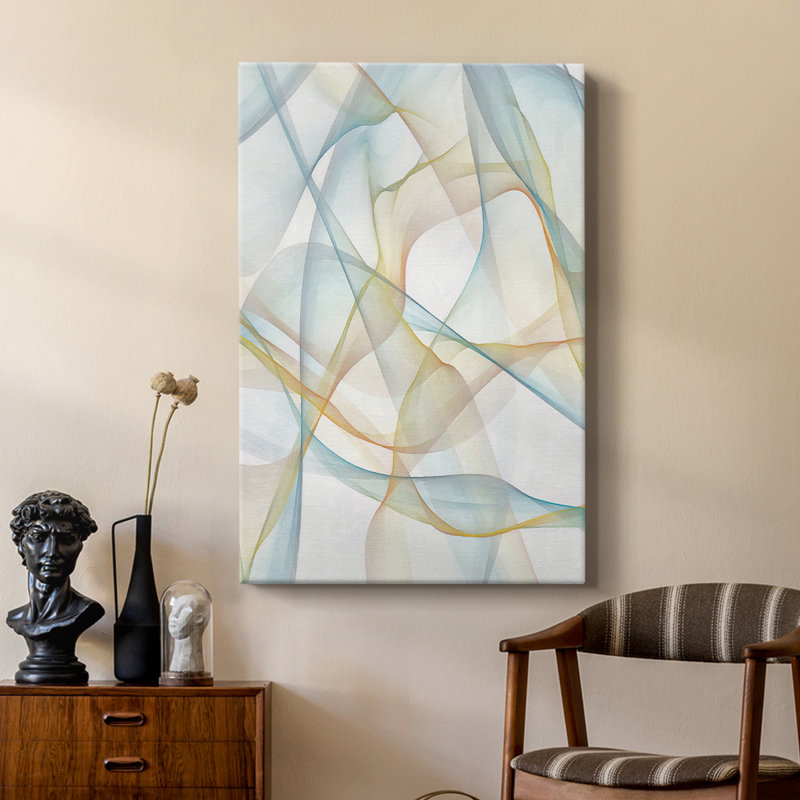 Curves and Waves III - Gallery Cavas, H 18 po x l 12 po