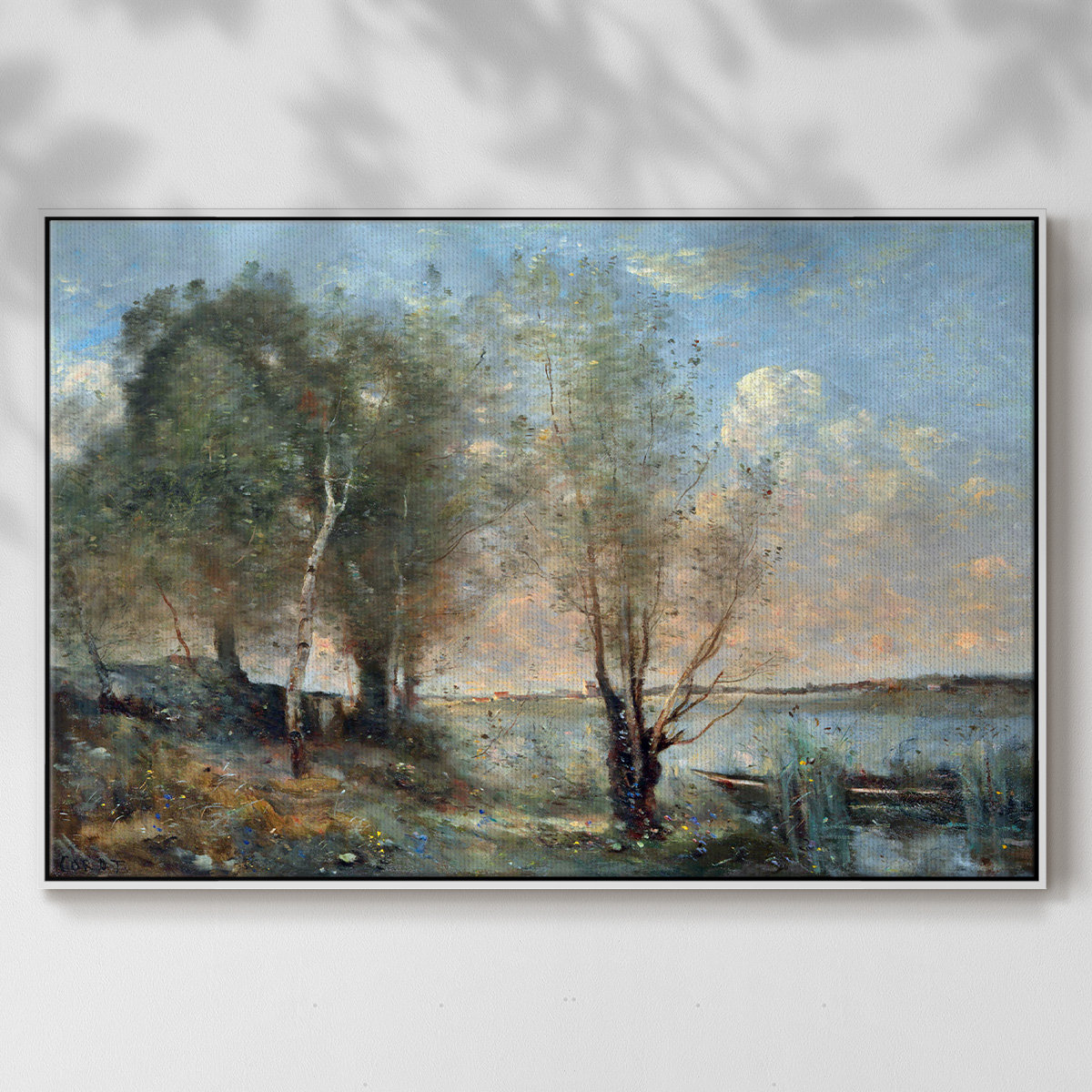 Wexford Home Among The Reeds Framed On Canvas Print | Wayfair