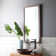 Rustic Beveled Bathroom/Vanity Mirror