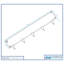 Harbour Housewares 5pc Steel Lawn Edging Set - 5m x 16cm - Rust