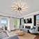 36'' 5 - Blade Dimmable LED Ceiling Fan with Remote Control and APP