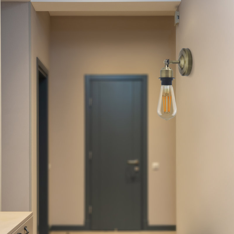 Berkeley Wall Sconce, Green Brass