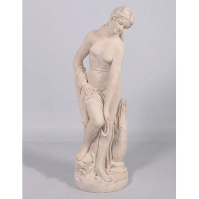 Bather Venus Roman Stone Finish Statue