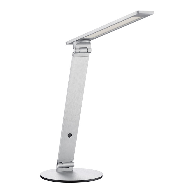Lampe de bureau 16 po Elia, Aluminium brossé