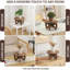 Support à plante tabouret d'intérieur en bois