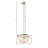 2-Light Beaded Chandelier
