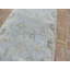 Tapis oriental bleu Oushak 3 pi 2 po x 17 pi 7 po G12242