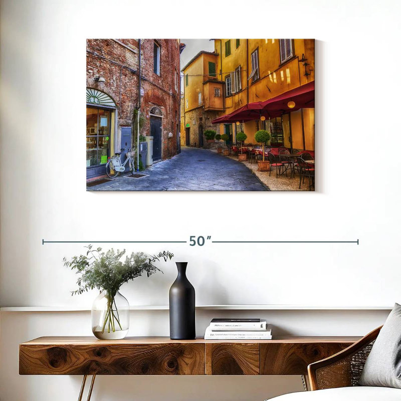 Sirci Street à Lucca, H 24 po x l 36 po